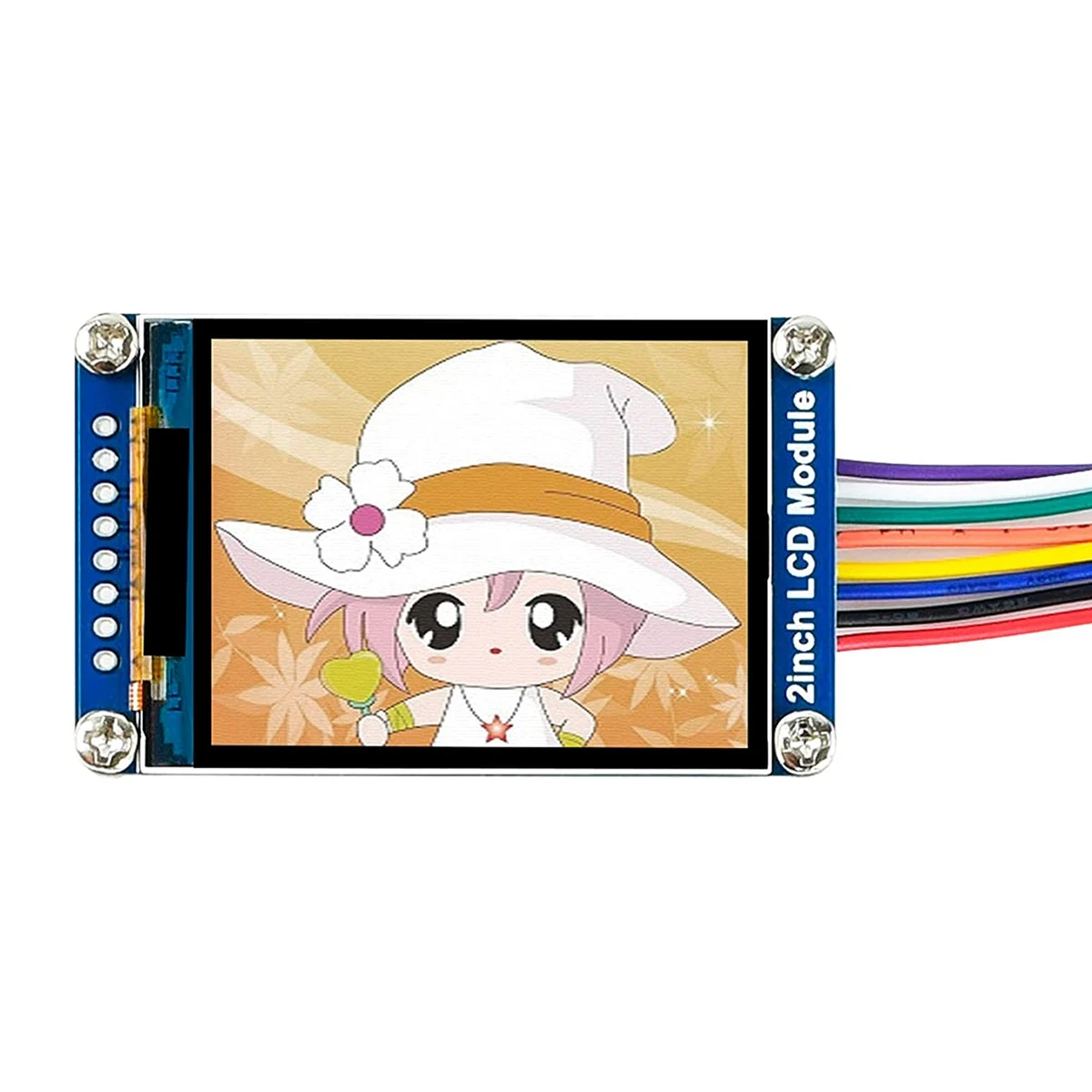 2-дюймовый IPS ЖК-дисплей для Pico 65K RGB цвета 320x24 0 пикселей интерфейс SPI встроенный