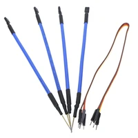 high quality 4pcsset obd ii scanner probe pens for ecu board with connect cable replacement led bdm frame