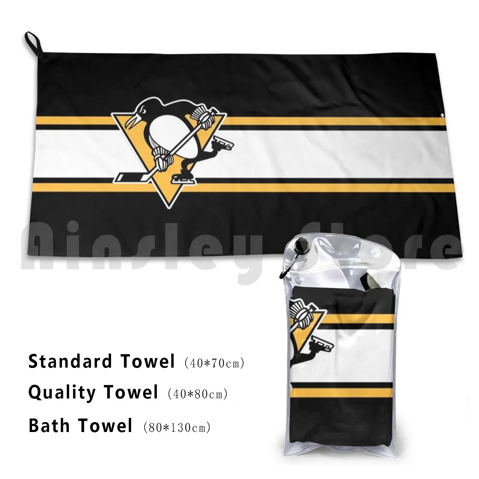 Bath Towel Hockey