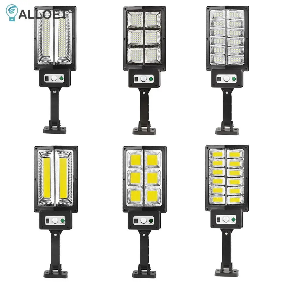 

Solar Street Lamp LED Solar Powered Wall Lamp Super Bright PIR Motion Sensor Remote Control Light for Garden Patio Backyard
