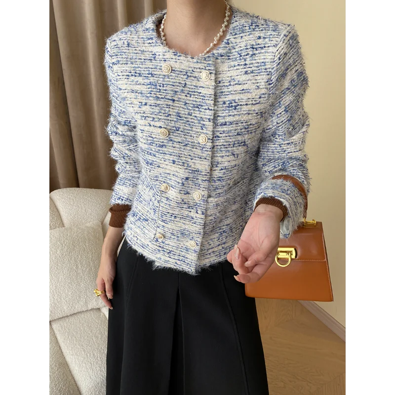 Рисунок 2 - Женская твидовая куртка с длинным рукавом