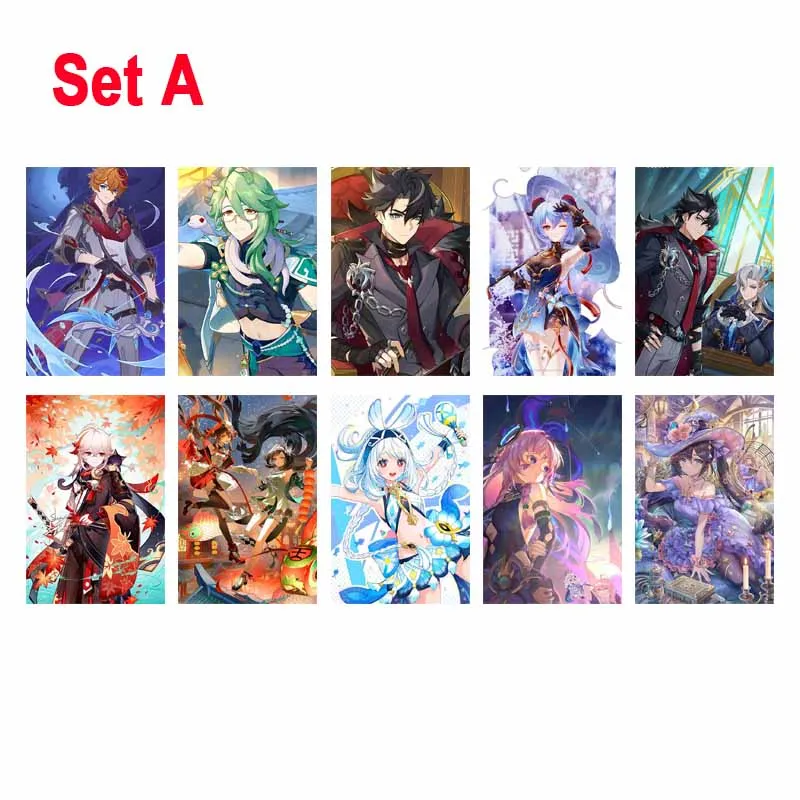 

Genshin Impact постеров набор из 10/30 штук