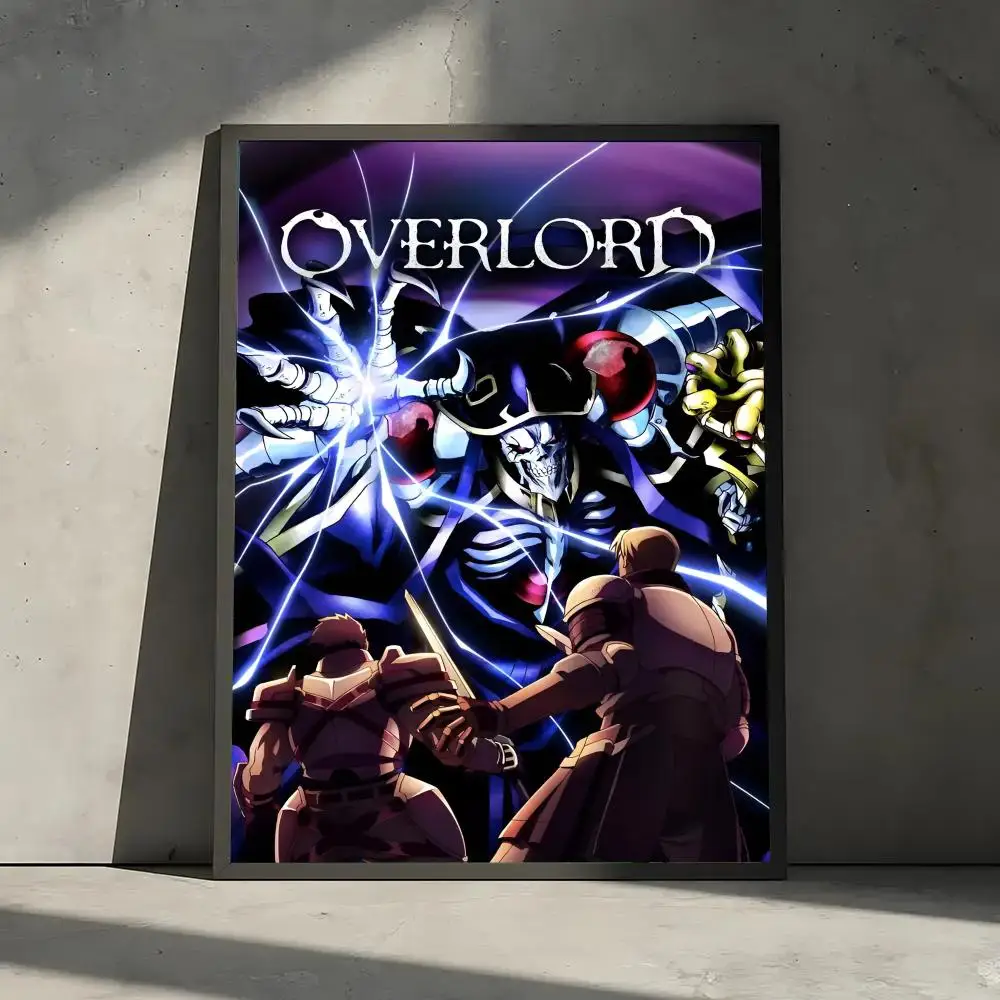 Аниме-постер Overlord для декора стен комнаты, водонепроницаемые наклейки для украшения дома, бара, спальни (art.: 3920dc7680efc) - 3920dc7680efc