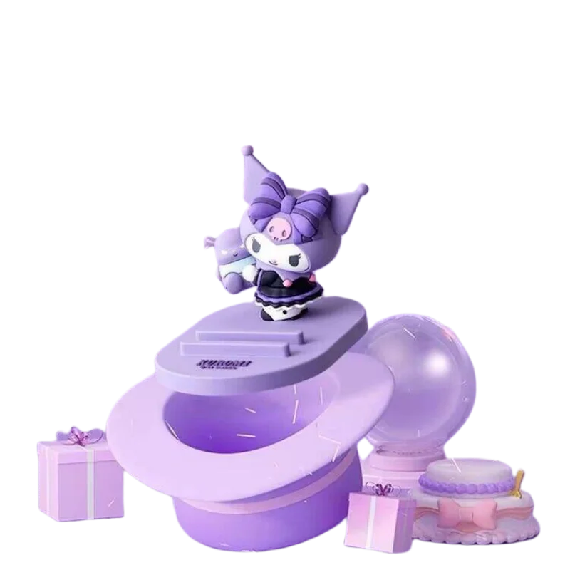 Sanrio Kuromi Kawaii настольное украшение Женская коллекция кронштейнов творческая личность периферийная модель студентов милые подарки