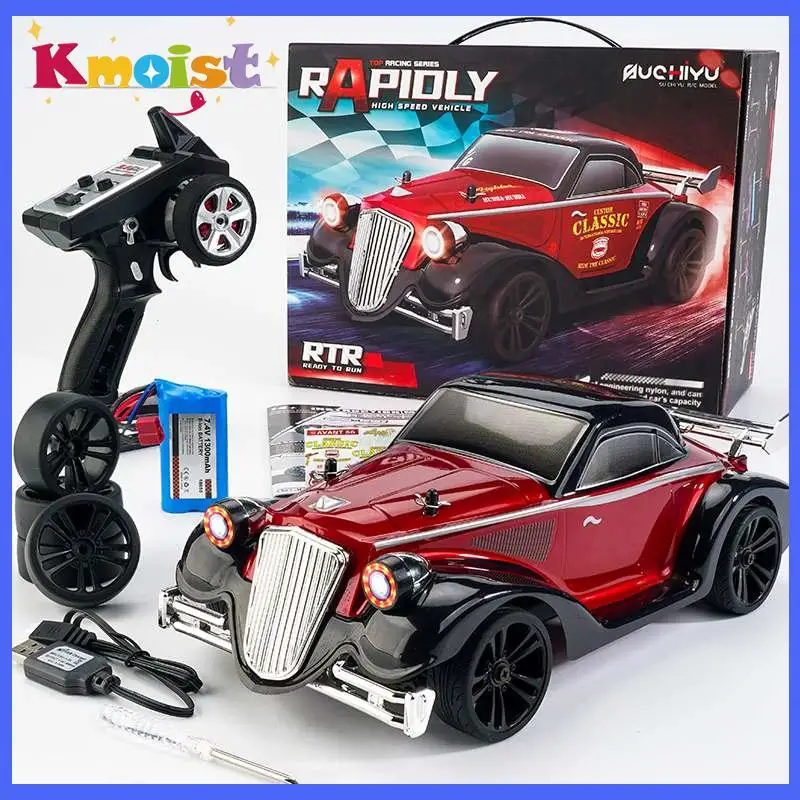

Rc Car 4Wd Remote Control Cars High-Speed Racing Drift Running Rc Stunt Vehicle Classic Electric Machine Toys for Kids Xmas Gift