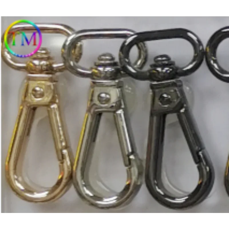 10-50Pcs 12/15/20/25/31mm 4Colors Swivel Metal Buckle Handbag Strap Snap Hook Diy Strap Belt Hook Hardware Accessories