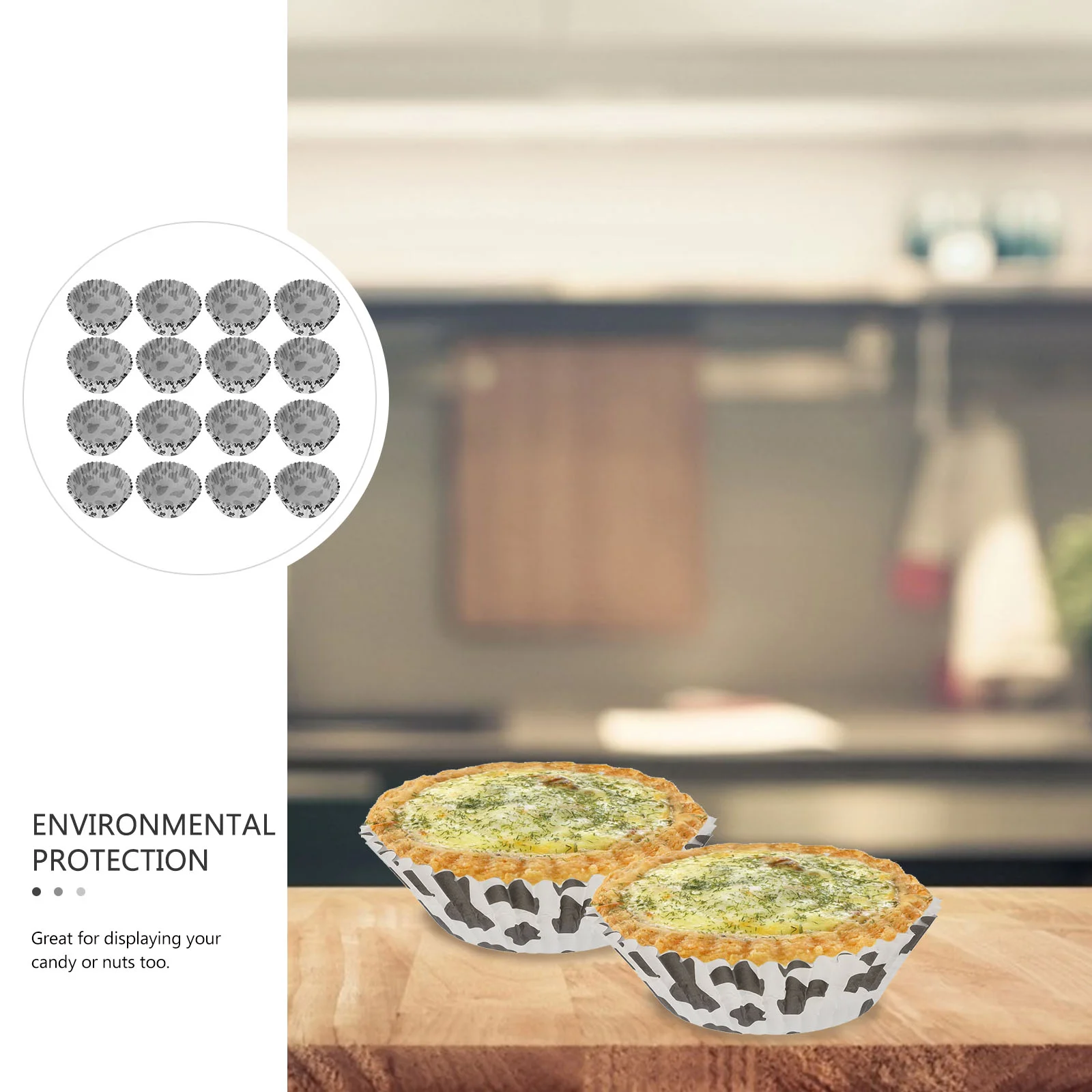 300 шт. стаканчики для торта масляные бумажные лотки маслостойкие держатели