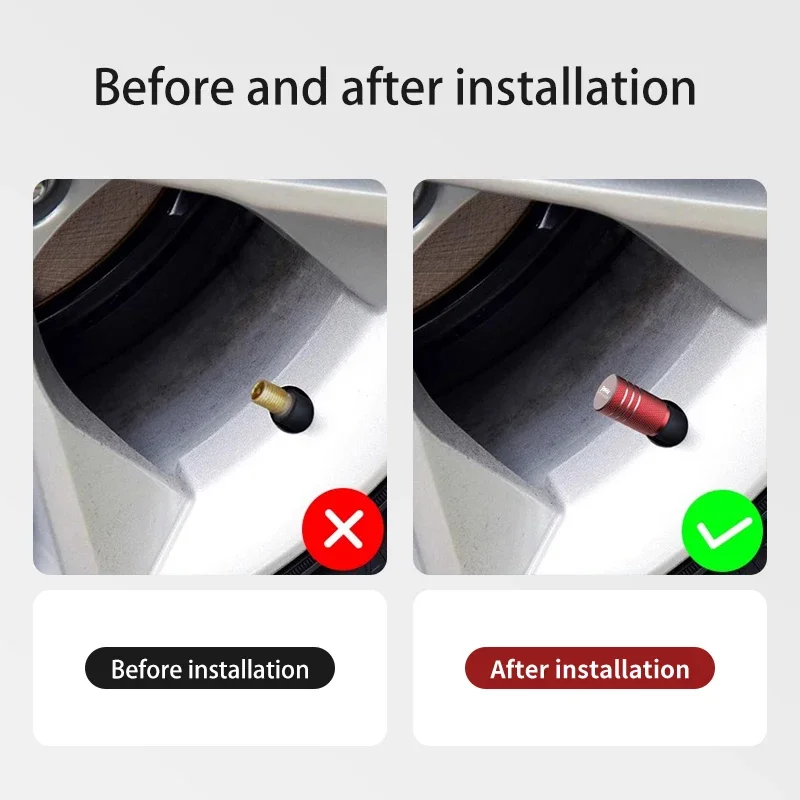 4 шт. автомобильные чехлы из алюминиевого сплава с логотипом для Suzuki Jimny jb35 jb74 jb43