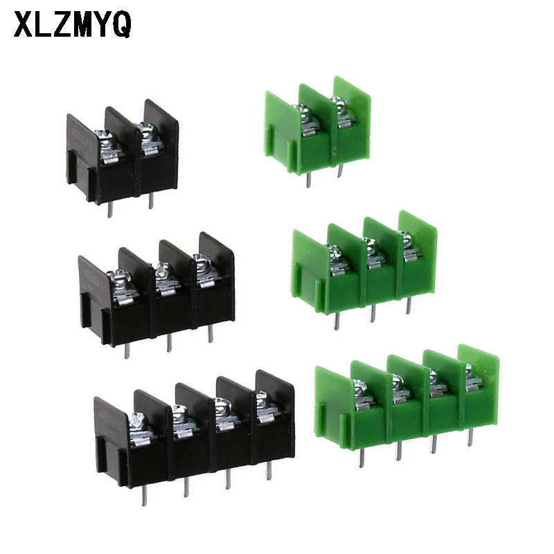 

100pcs KF7.62 - 2P 3P 4P 7.62mm Pitch PCB Screw Block Splice Connector Terminal KF7.62 2Pin 3Pin 4Pin DIY Electronic Kit