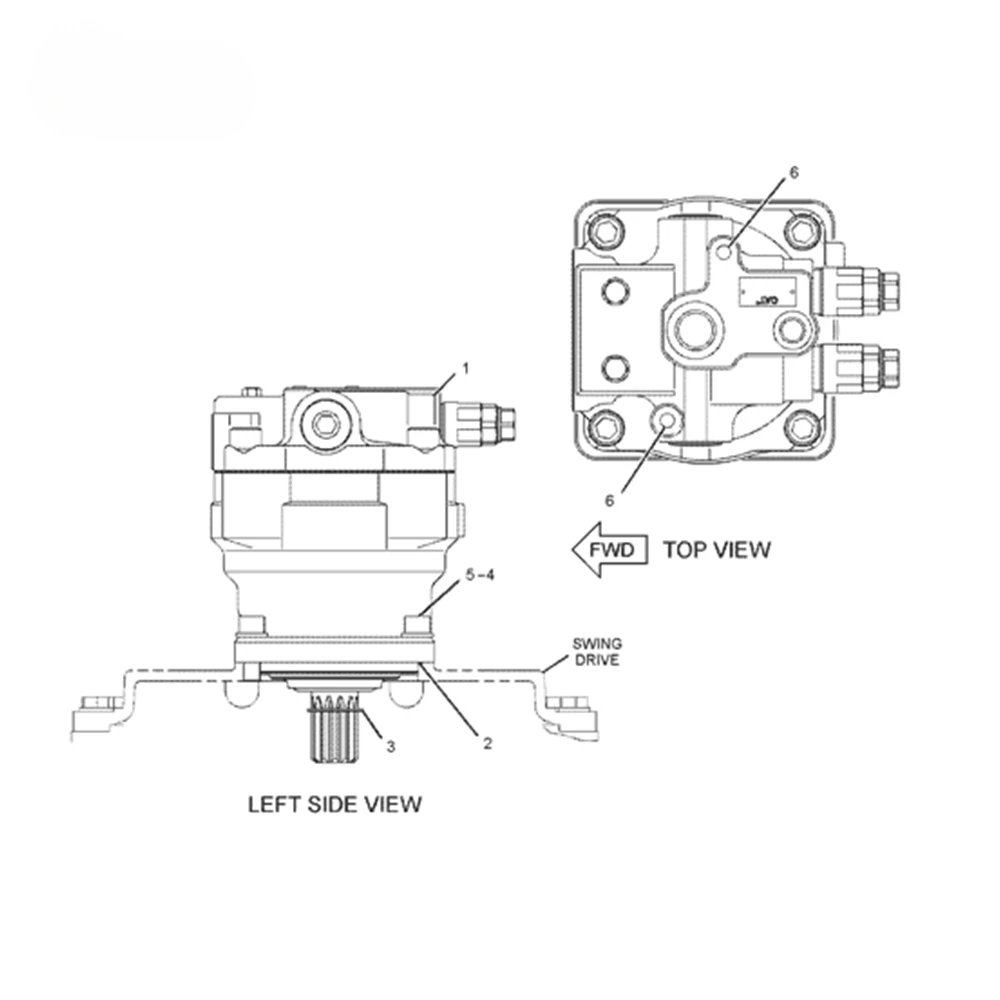 Cat 312 320B 320C 320D гидравлический насос 215-5037 электромагнитный клапан для ходьбы G24YA30