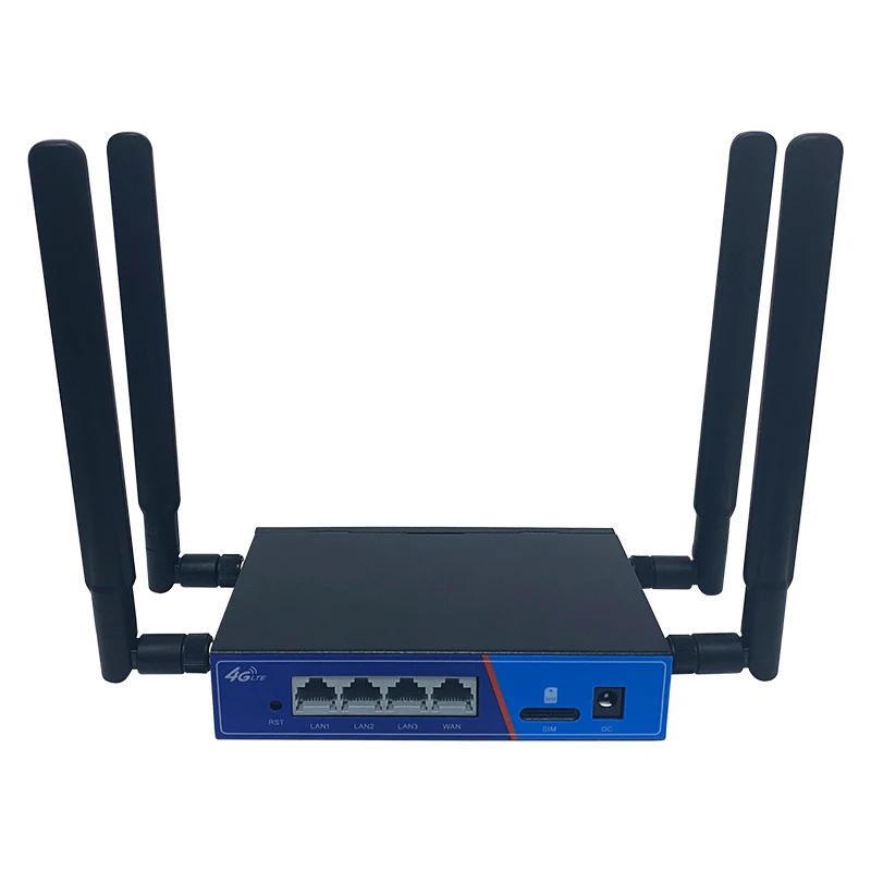 HUASIFEI WS281 Openwrt 300Mbps Wireless 4G Router 2.4G Wifi 4G Router Chip MT7628 With SIM Card Slot 4 antennas PK WE826