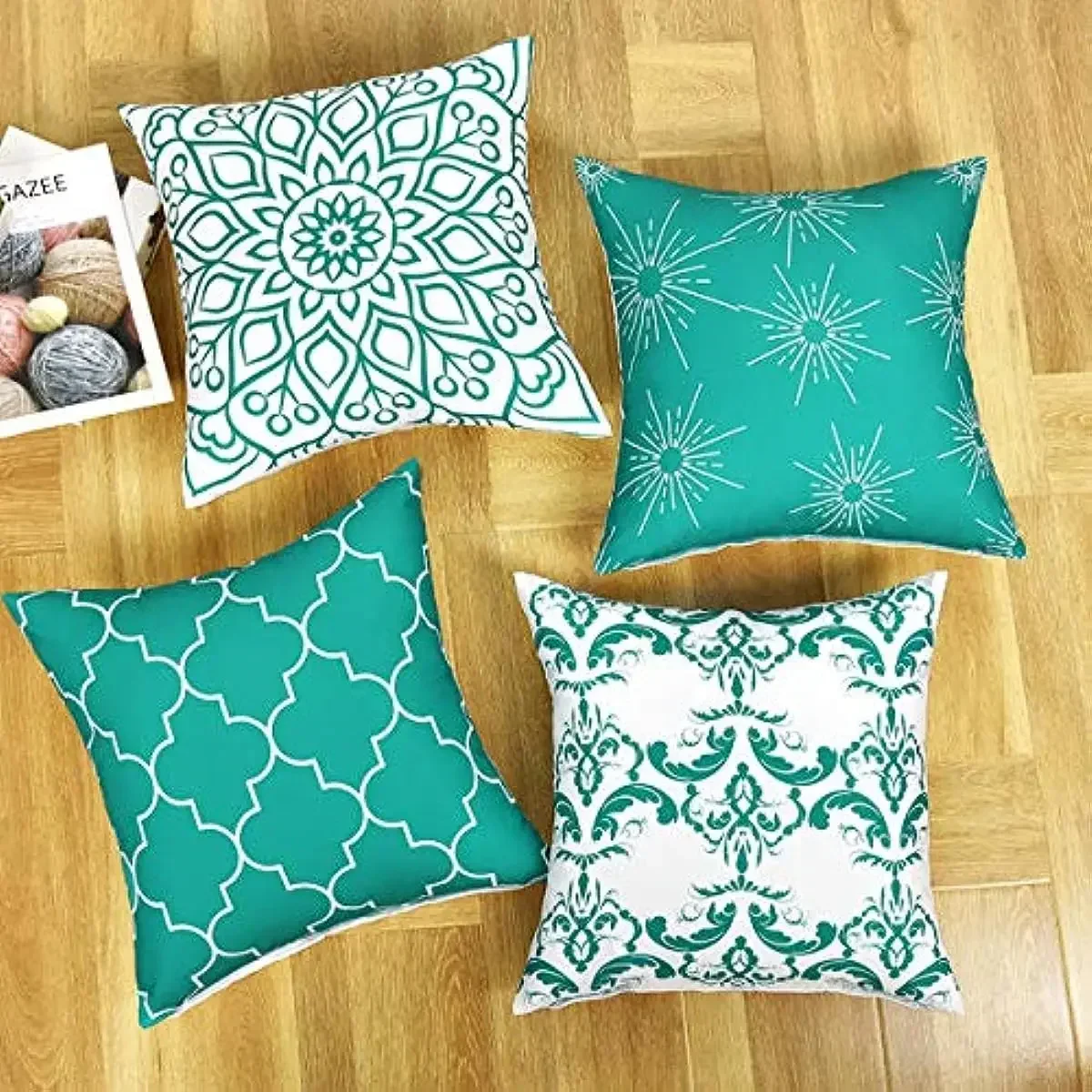 GoldBLi Decor квадратный чехол для подушки из полиэстера с принтом короткая плюшевая