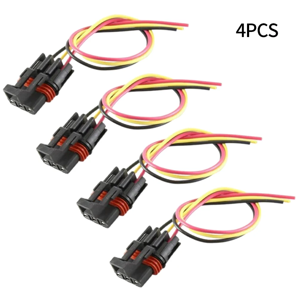 

4PCS Pigtail Wire Plug Pulse Power Bus Bar Plug Pigtail Wire Plug Connector For Polaris RZR PRO XP XP4 Wiring Plugs