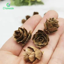 미니 솔방울 DIY 크리스마스 트리 펜던트 장식, 크리스마스 솔방울 장식, 축제 파티, 새해 액세서리, 50 개