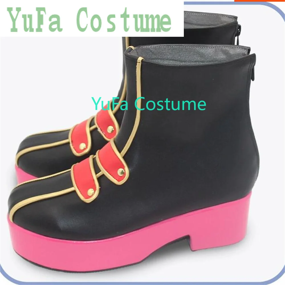 Mitaka Asahi Idol Time Pripara Обувь для косплея Сапоги Игра Аниме Хэллоуин Рождество YuFa