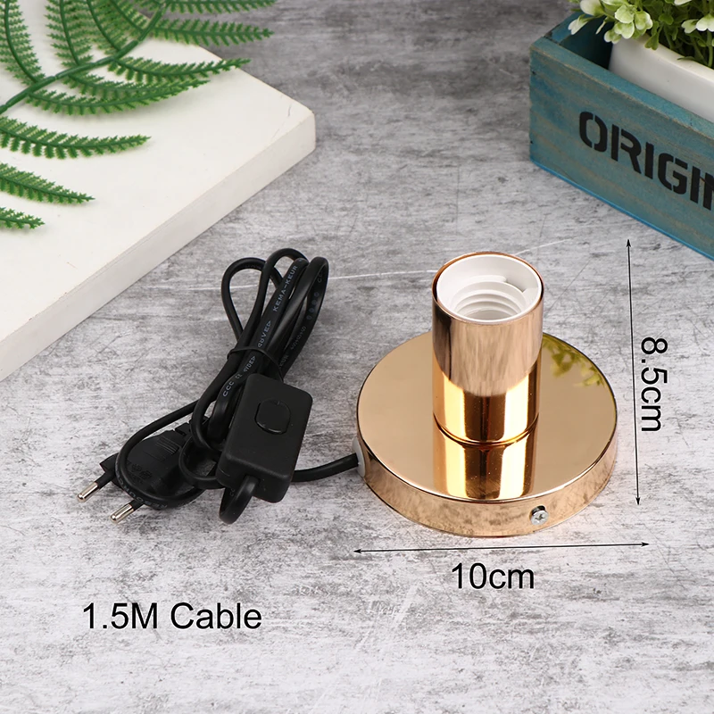 Ночной светильник с кабелем 1 5 м и линейной лампой цоколь лампы E27 настольная