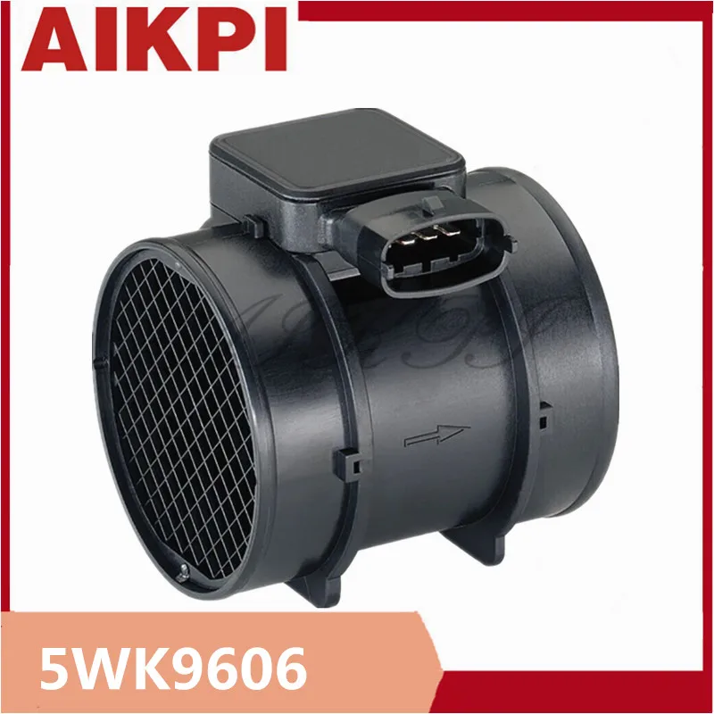 Фото Датчик массового расхода воздуха (MAF) для Vauxhall Opel Astra G H Corsa C Meriva Omega B Signum Tigra Twintop Vectra B Zafira A Saab 5WK9606 №1