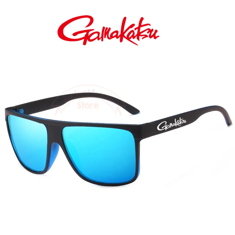 

Gamakatsu Ultraviolet 400 Polarized Sunglasses Sports Retro Trend Colorful Film Riding Mirror Driving Sunglasses Fishing Glasses