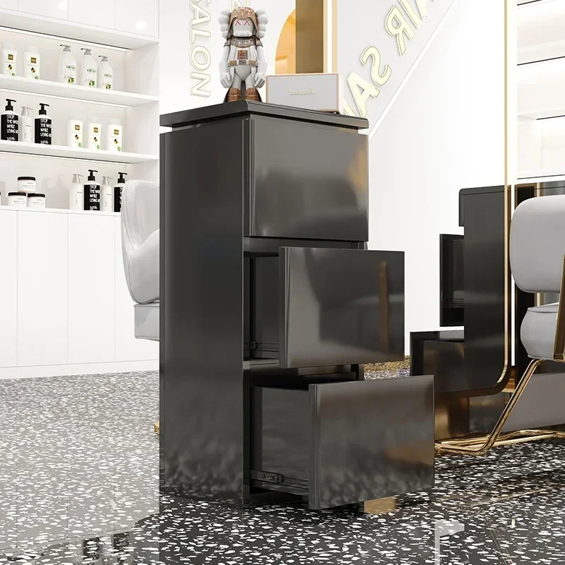 Тележка-органайзер из железа для салона красоты