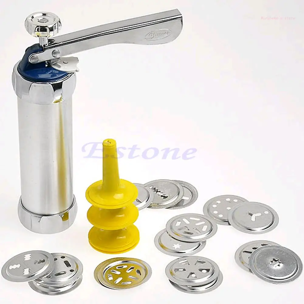 

Cookie Biscuit Making Maker Pump Press Decorating Machine Set HX6D
