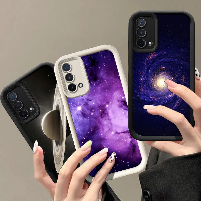 Space For Galaxy Universe Phone Case OPPO A3 Reno 10 11 12 Pro 11F 12F A58 A78 4G A98 A3X 5G A15 A16 A17 A38 A53 A57 A60 A92