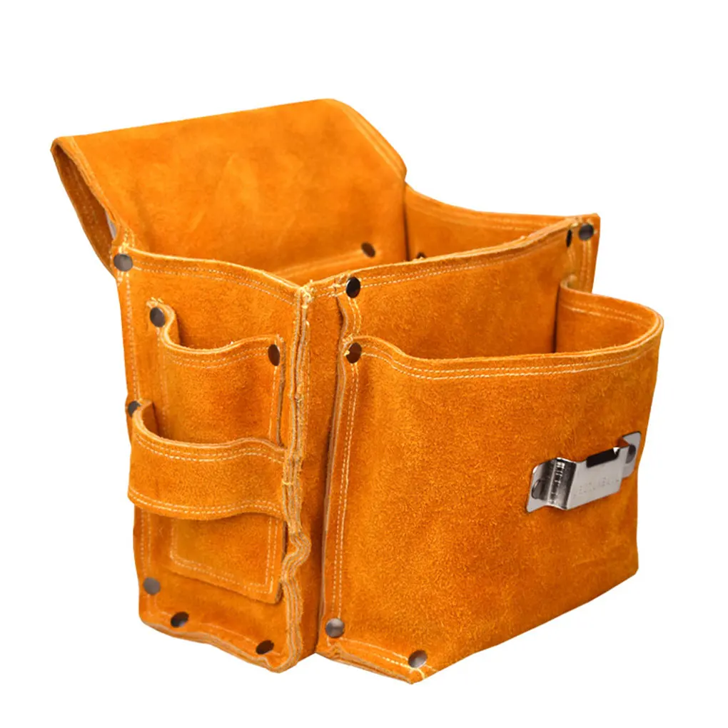 

Yellow Multi Tool Side Bag Carpenter Holster For Durable Performance Convenient Enhanced Efficiency Drill Holster Waist