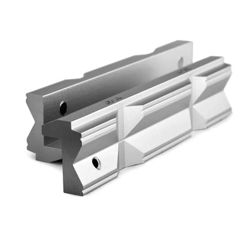 Новинка фрезерование с ЧПУ фрезерный жесткий захват V-образный алюминиевый сплав