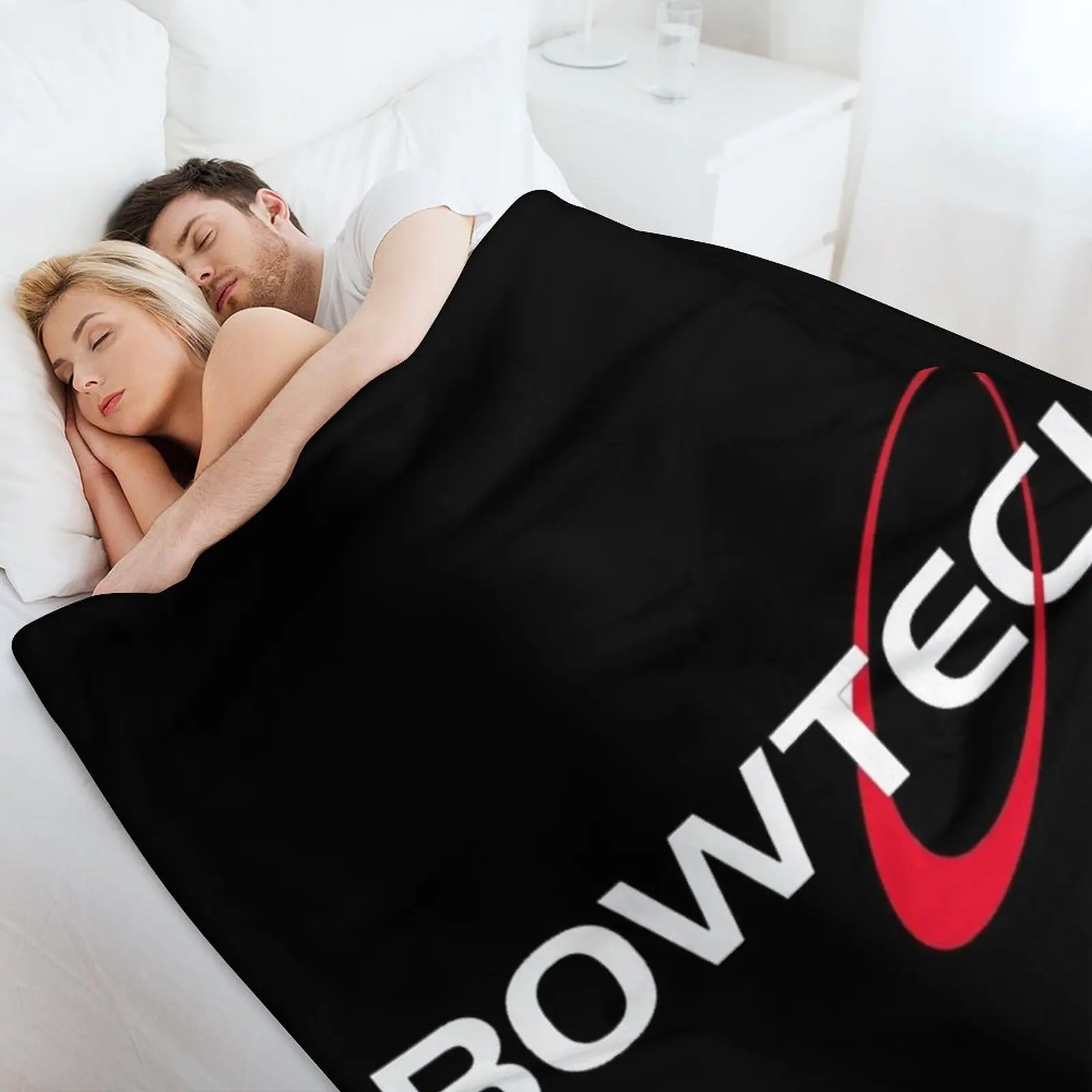 Одеяло с логотипом Bowtech для стрельбы из лука самые мягкие волосатые одеяла в