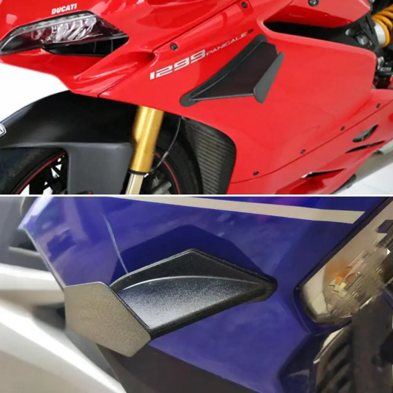 

2 шт. Набор крыльев мотоцикла статор крыло динамическое крыло для Honda Suzuki Yamaha Kawasaki BMW модификация мотоцикла Запчасти