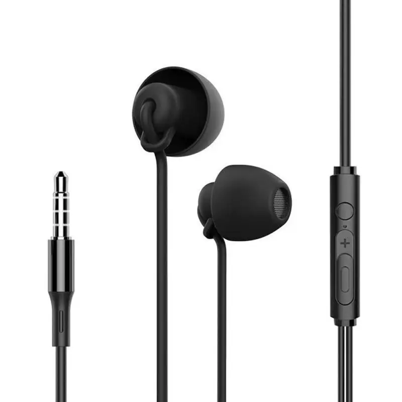 

Наушники для сна, шумоподавляющие наушники для сна, проводные наушники 3,5 мм, Универсальные наушники-вкладыши для сна из мягкого силикона, з...