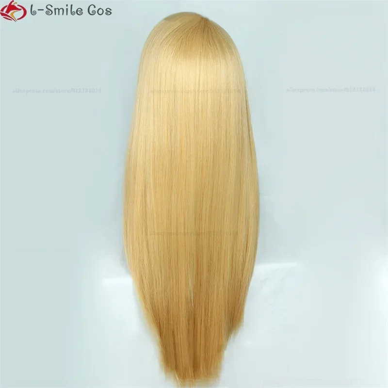 Zenos yae Galvus Косплей Парик Игра Final Fantasy XIV FF14 80 см Длинные Золотые Термостойкие