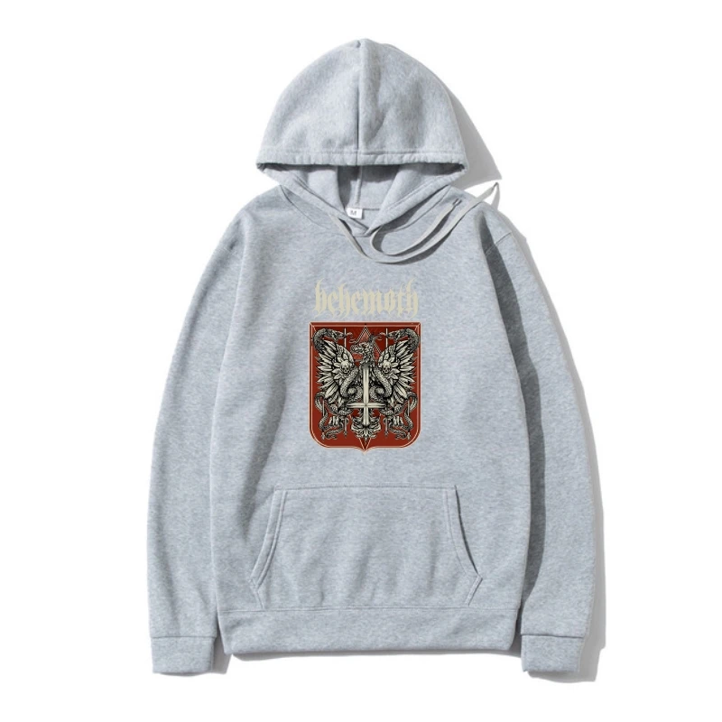 

Behemoth Men Outerwear Death Metal Band Hoody Marduk Belphegor Amon Amarth Festive Hoody