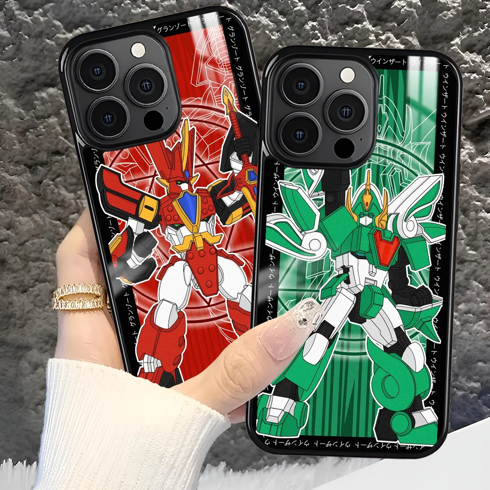 Фото Чехол для телефона M-Mado King G-Granzort для iPhone 16, 15, 14, 13, 12, 11 Pro Xs Max Mini Plus, противоскользящий, противоударный, жесткий, принципиально №1
