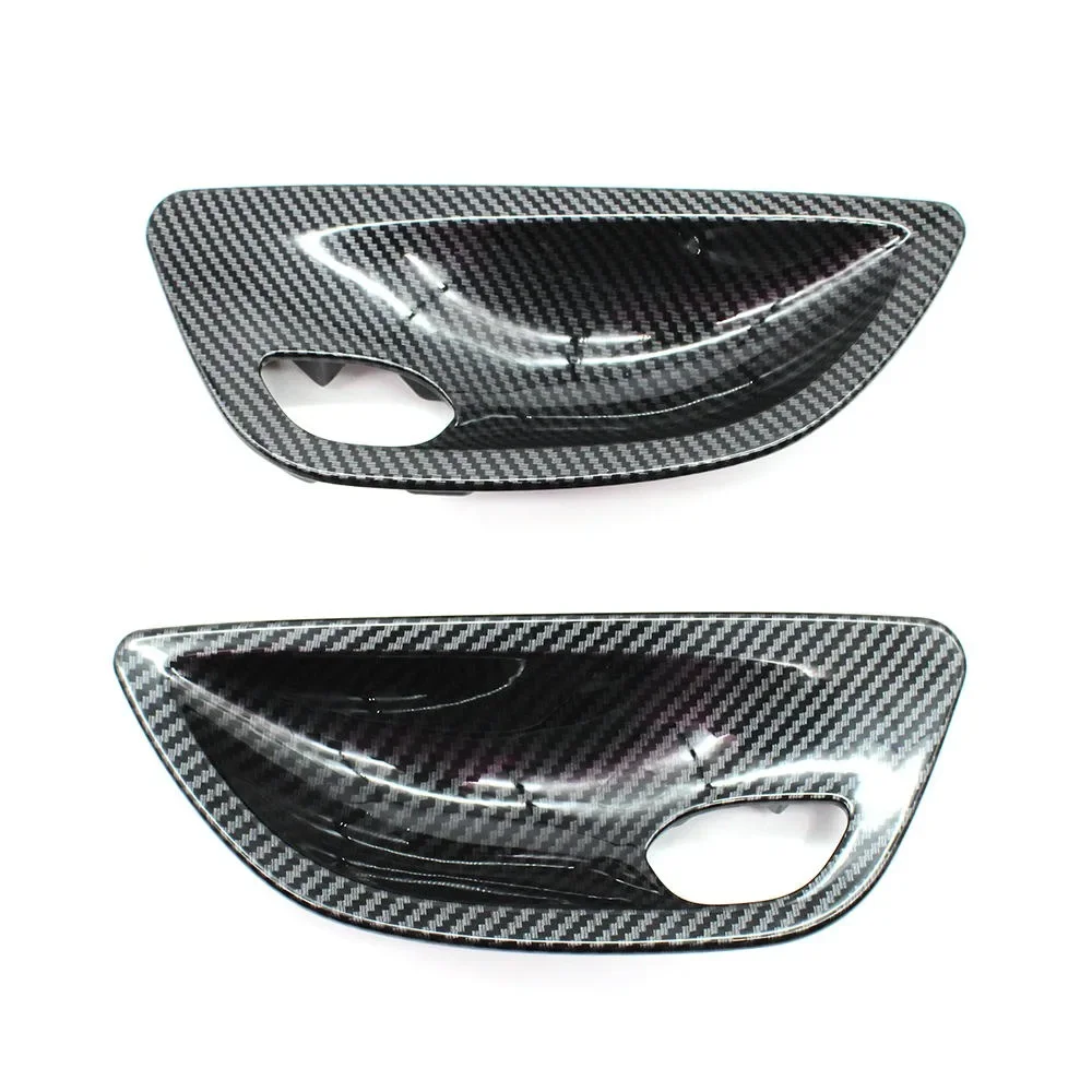 Панель внутренней двери из углеродного волокна открывающаяся ручка крышка чаши