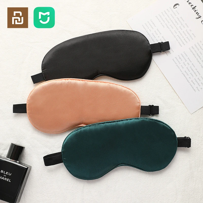 

Mijia Sleep Eye Mask Lunch Break Shading Adjustable Silk Eye Mask with Ice Bag Relieve Fatigue Ice Compress for Office Dormitory