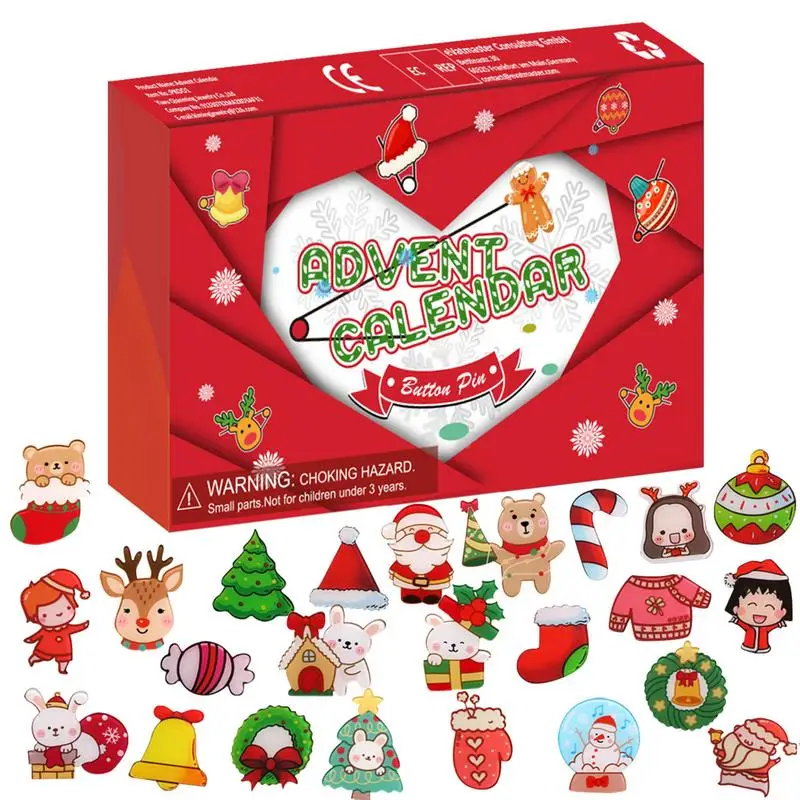 

Countdown Calendar Surprise Calendar Countdown With Pins Surprise Christmas Advent Gifts For Kids Friends Learn To Wait
