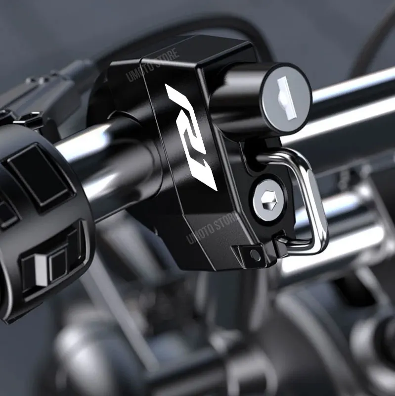 Для YAMAHA R1 Противоугонный замок на шлем крепление руль мотоцикла электрического