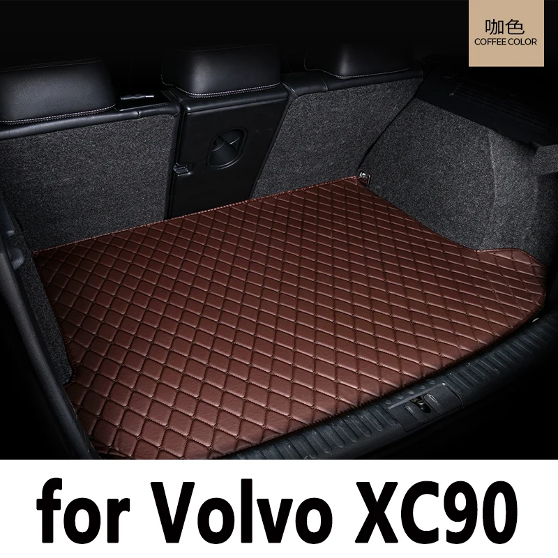 Коврик для багажника автомобиля Volvo XC90, пять сидений, 2015, 2016, 2017, 2018, 2019, 2020, 2021