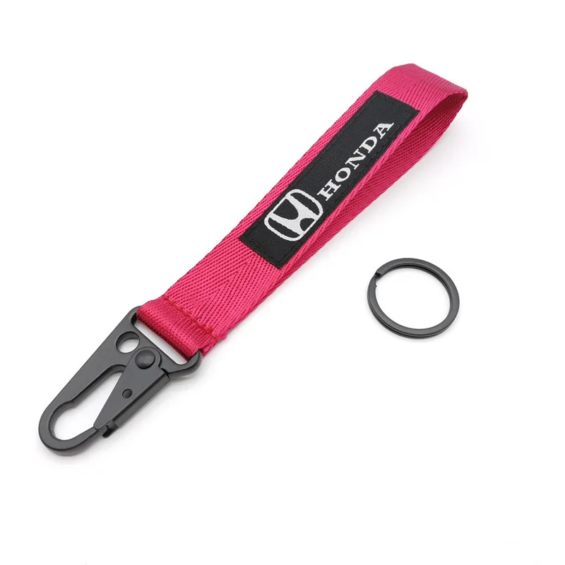 

Автомобильный брелок для ключей, ремешок для телефона, прочный ремешок для ключей, мотоциклетный брелок для Honda Odyssey CR-V Civic XR-V HR-V City Accord Cb400 Cb650