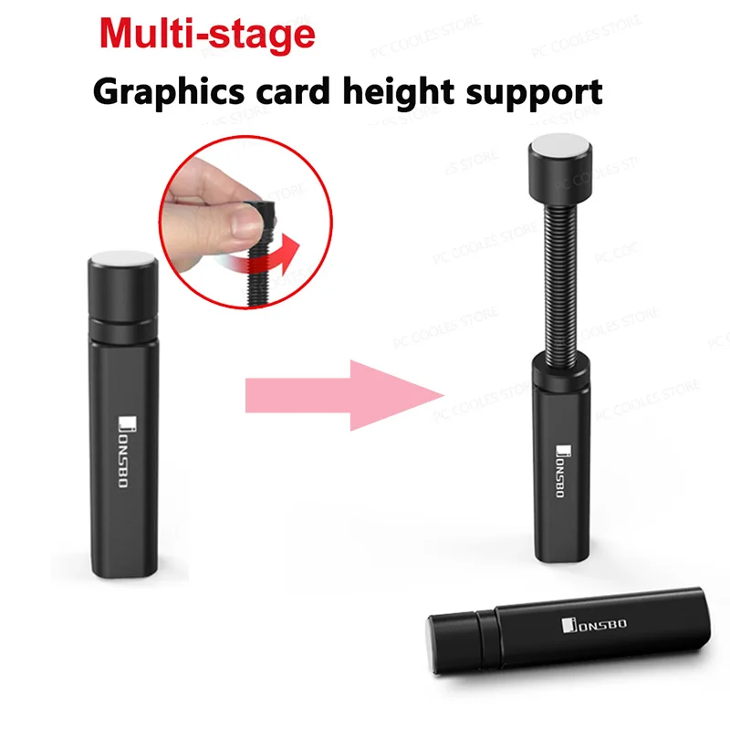 Jonsbo Эргономичный Регулируемый Телескопический Вращающийся Винт Из Алюминиевого