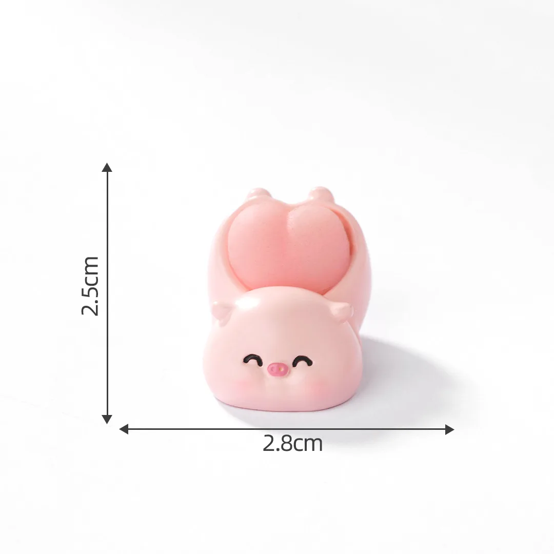 Миниатюра свинья MOONBIFFY из резины