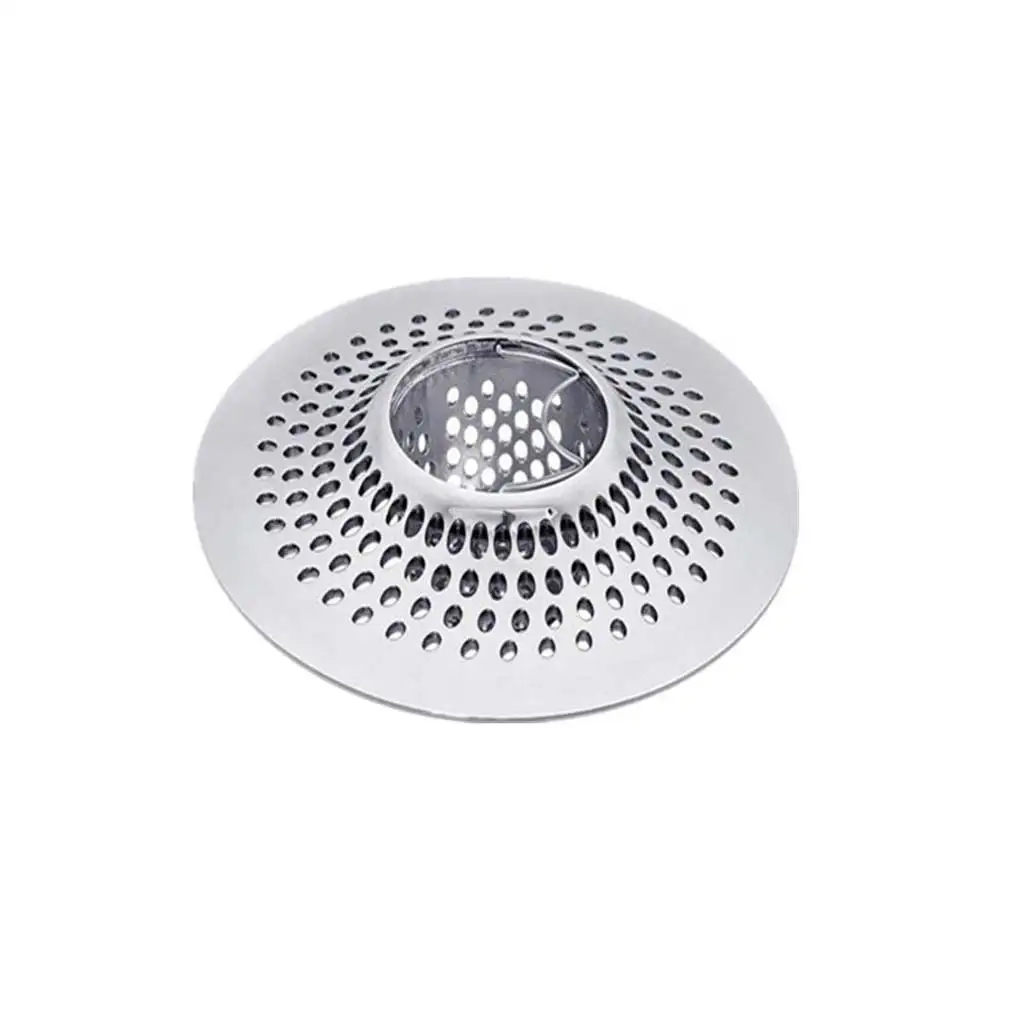 

Bathroom Sink Filter Stainless steel Floor Drain Bathing Hair Catcher Strainer Stopper Drainage Cover Supplies
