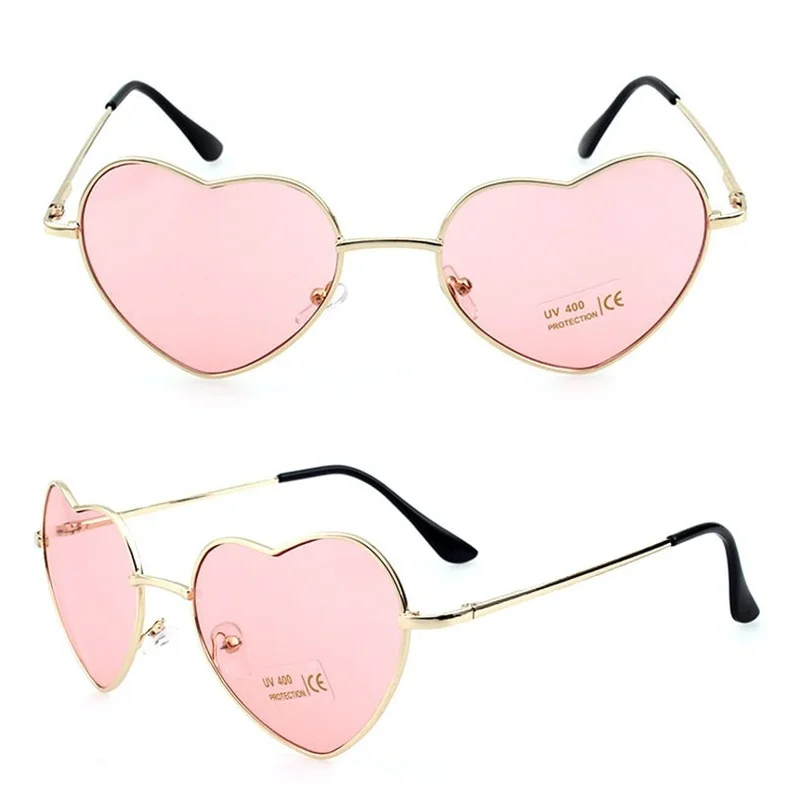 

Sunglasses Women New Style Hearts Frame Mirror Oversized Sun Glasses Brand Vintage Eyewear Retro Sunglasses Glasses Women