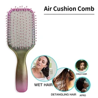 women wide teeth air cushion comb for wet curly detangle hairbrush