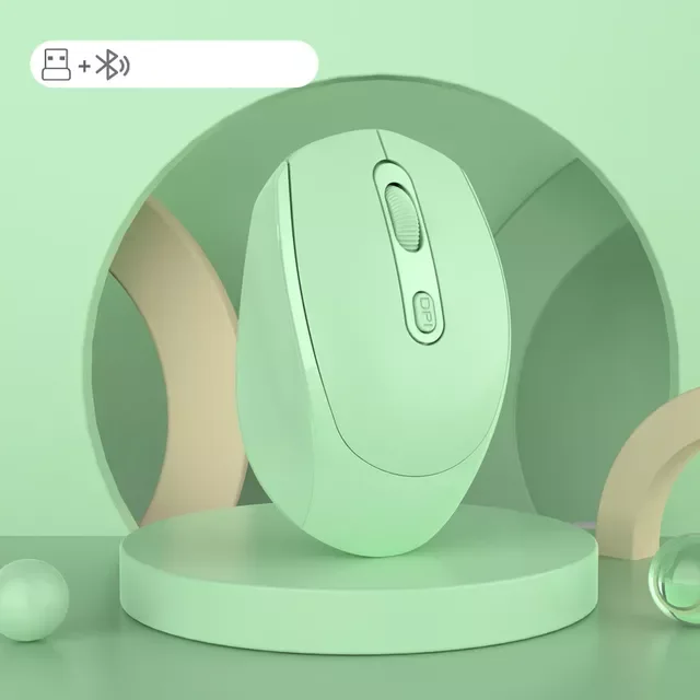 

For Mac PCLaptopUSB Wireless Mouse Rechargeable Computer mouse 1600DPI Adjustable Ergonomic Optical Mouse Silent mouse wireless