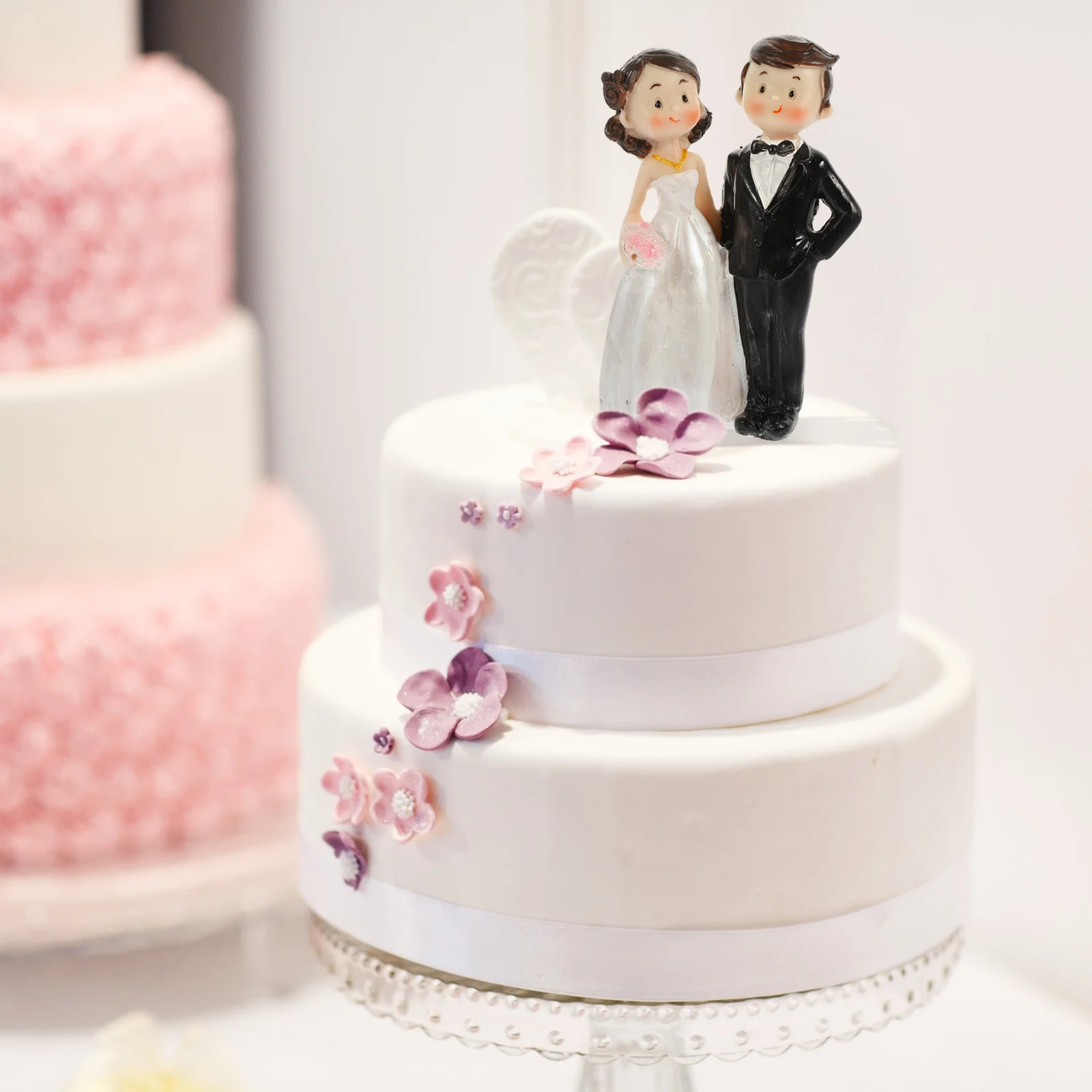 Свадебные украшения миниатюрные фигурки многофункциональный Топпер для торта
