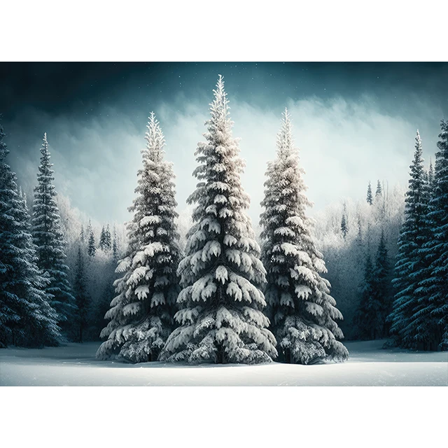 Рождественский виниловый фон Andralyn