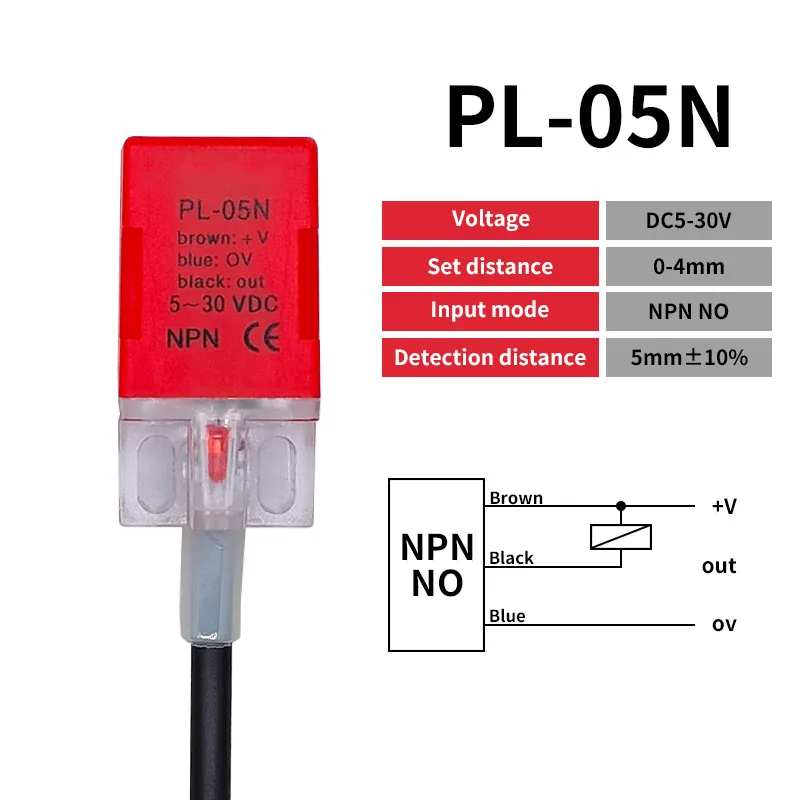 

Индуктивный бесконтактный переключатель CNMAWAY PS-05P 5 мм