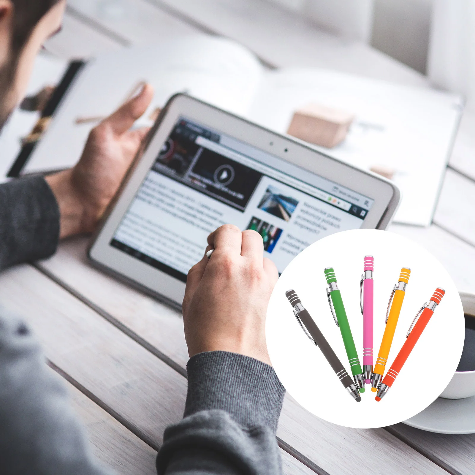 

Pen Stylus Capacitive Mobile Digital Laptop Phone Electric Point Fine Pencil Drawing Smartphone Tablet Universal Pens Touch