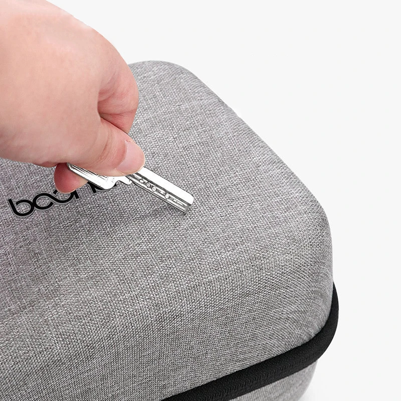 Portable Protective Zipper Bag For Game Console Handle Wire Charger Digital Shockproof Hard Shell Box Pressure Resistant Handbag